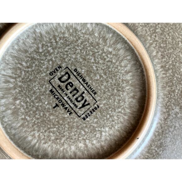 DENBY Dinner Plate Sage Paprika 10.5 Inches I HAVE SEVERAL OF THESE Oven Safe - Picture 3 of 3